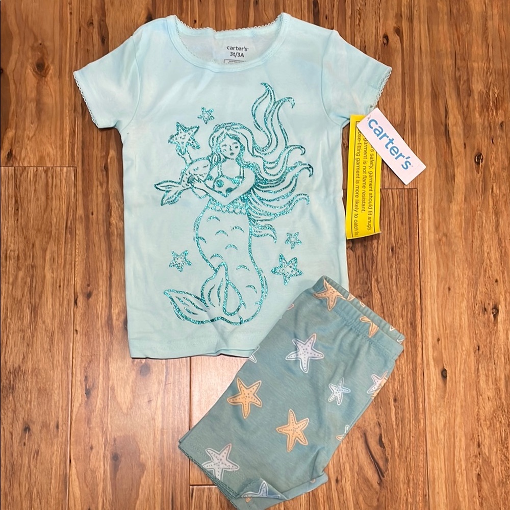 Toddler Girls Mermaid Pajamas